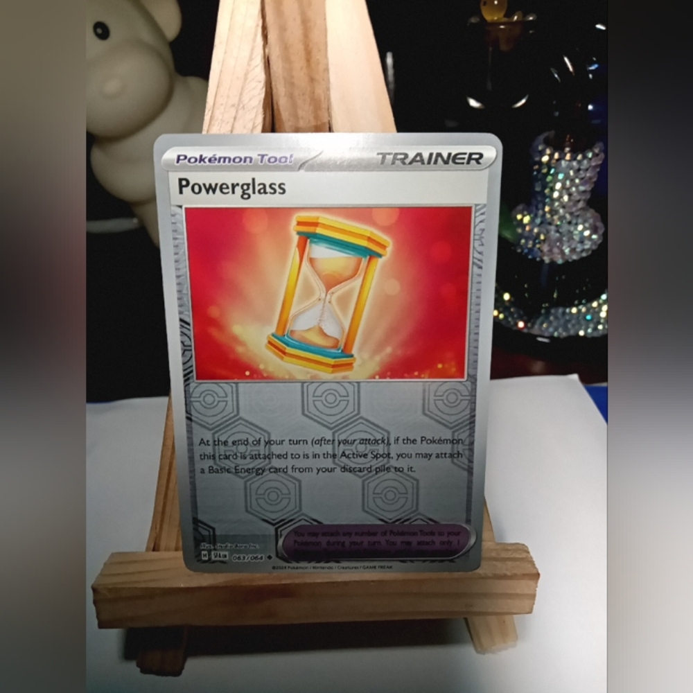 Powerglass Reverse Holo Pokémon Trading Card